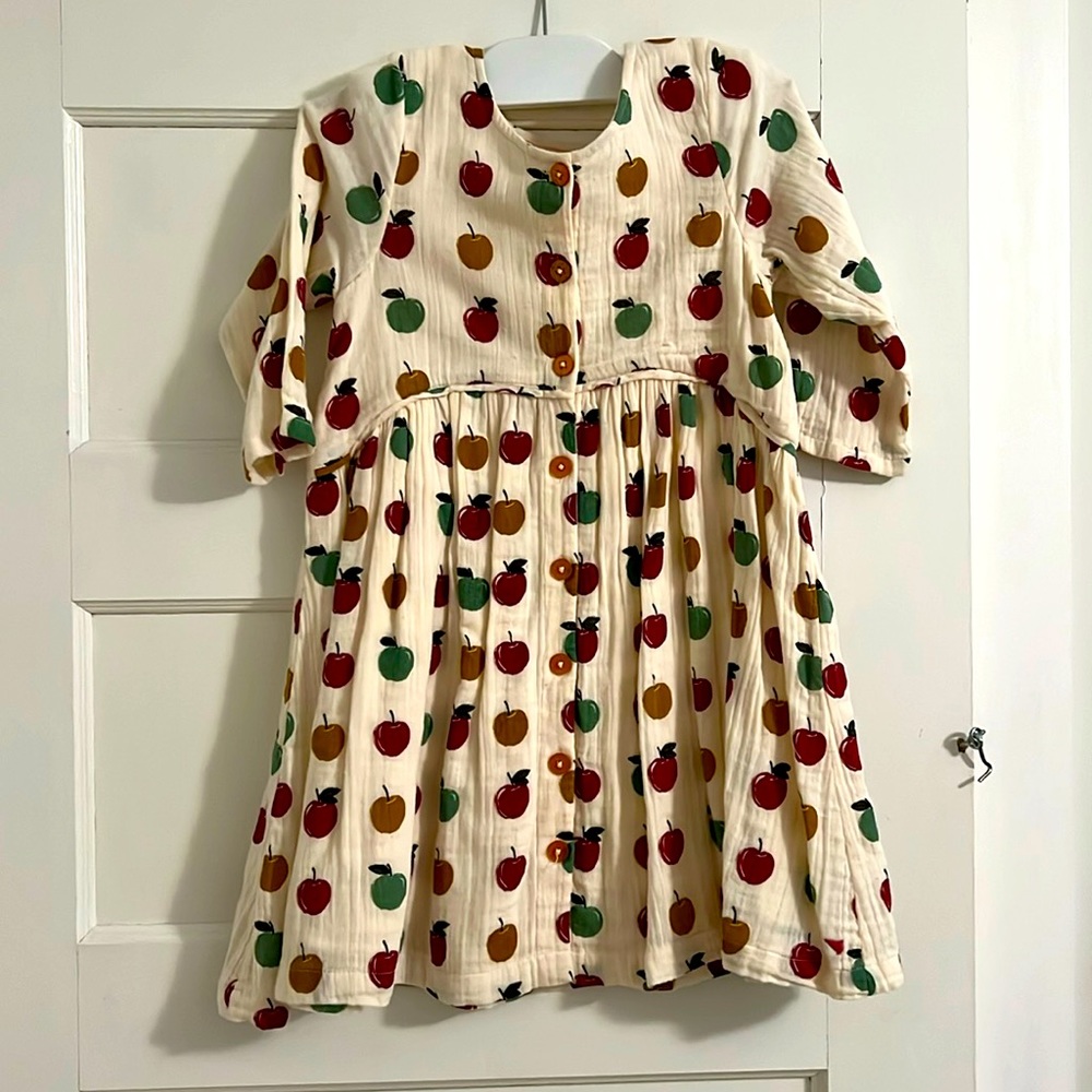 Pink Chicken girl Apple Dress